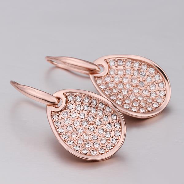 Rose Gold Earrings LSE419