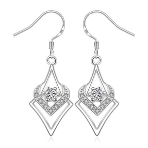 Silver Earrings LSE444