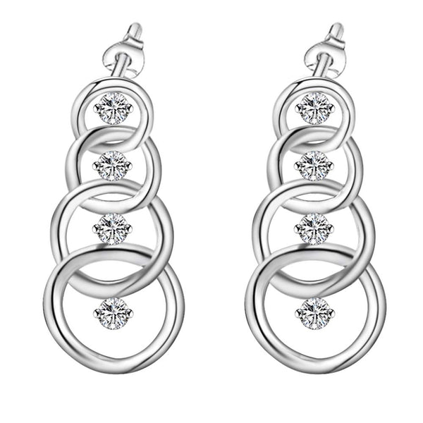 Silver Earrings LSE447