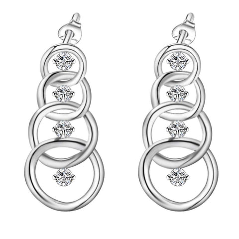 Silver Earrings LSE447