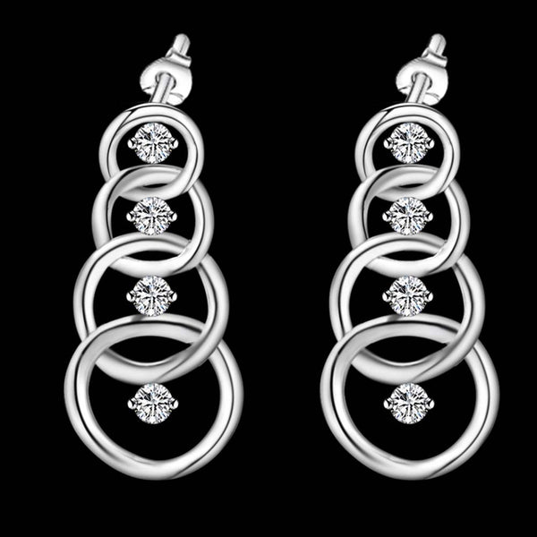Silver Earrings LSE447