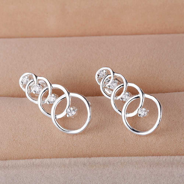 Silver Earrings LSE447