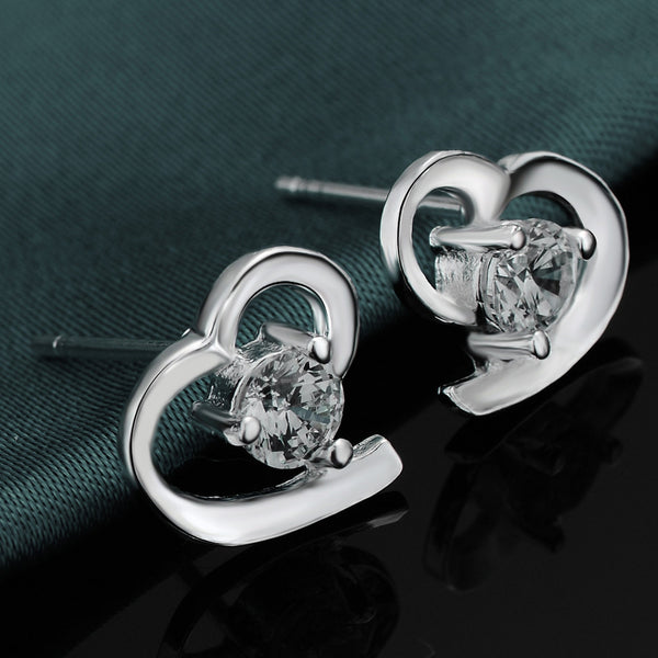 Silver Earrings LSE458