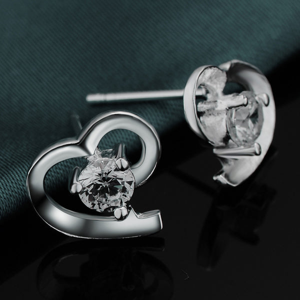 Silver Earrings LSE458