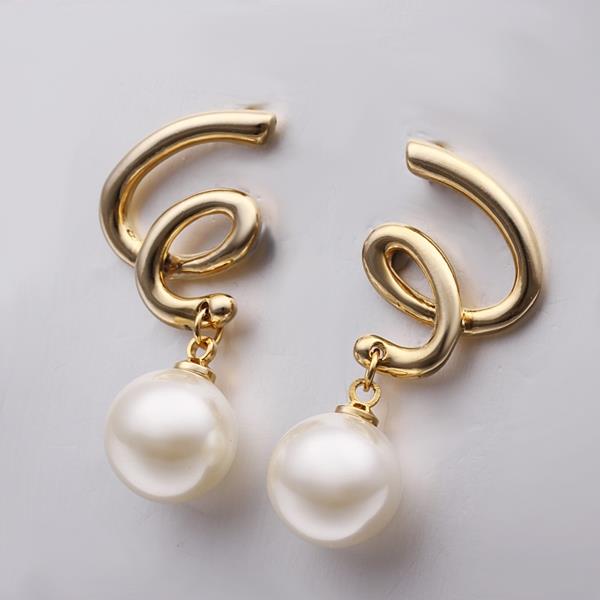 Gold Earrings LSE459