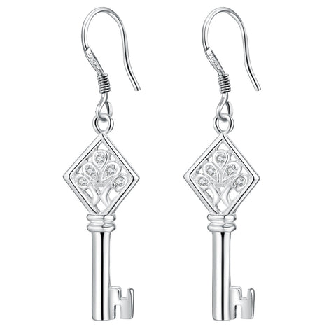 Silver Earrings LSE461