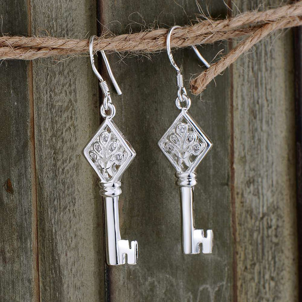 Silver Earrings LSE461