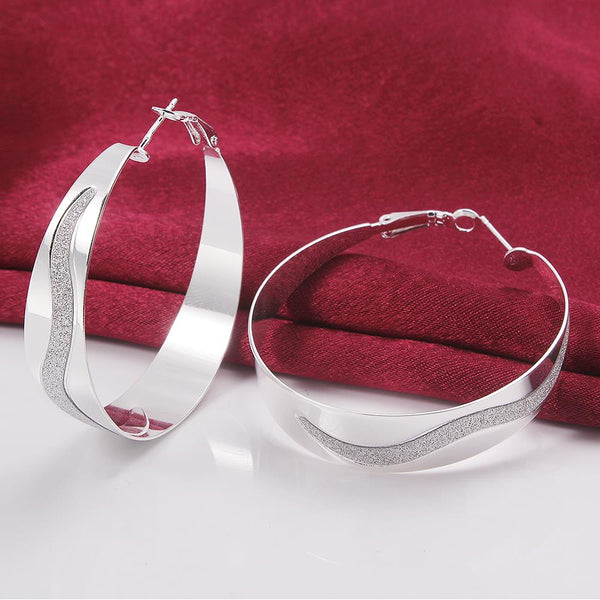 Silver Earrings LSE463