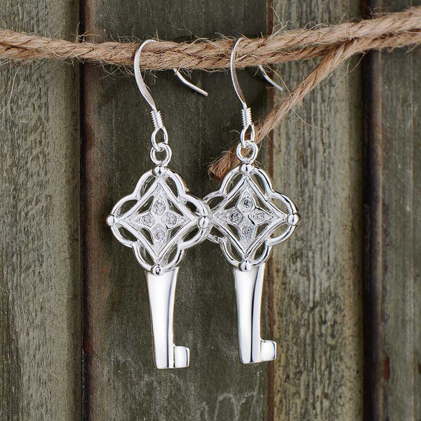 Silver Earrings LSE463