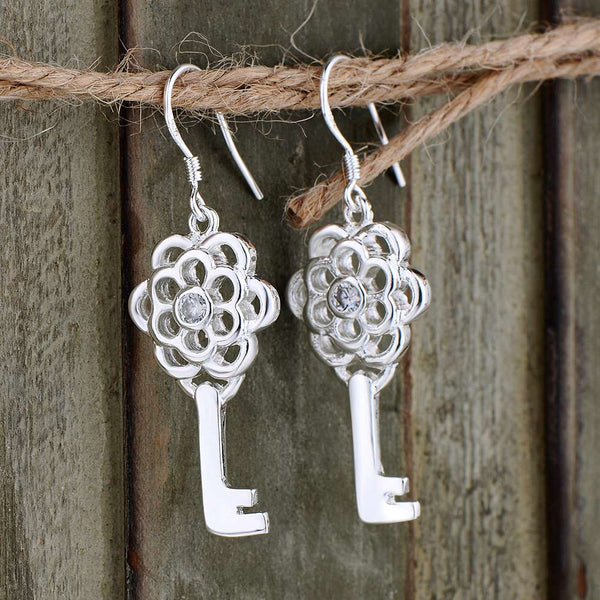 Silver Earrings LSE464