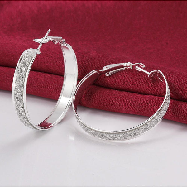 Silver Earrings LSE465