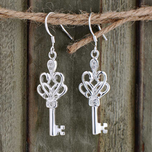 Silver Earrings LSE465