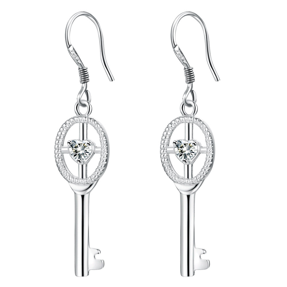 Silver Earrings LSE466