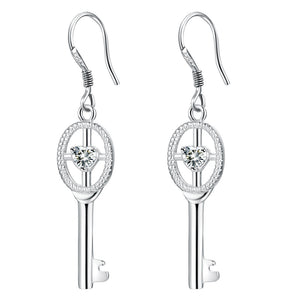 Silver Earrings LSE466