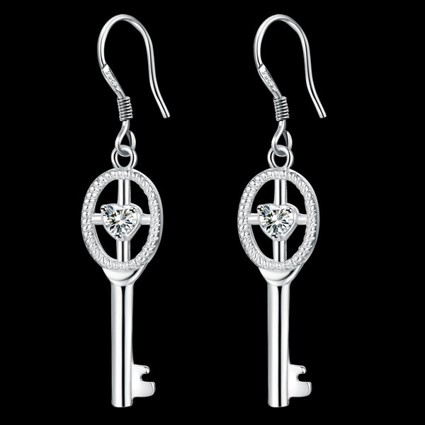 Silver Earrings LSE466