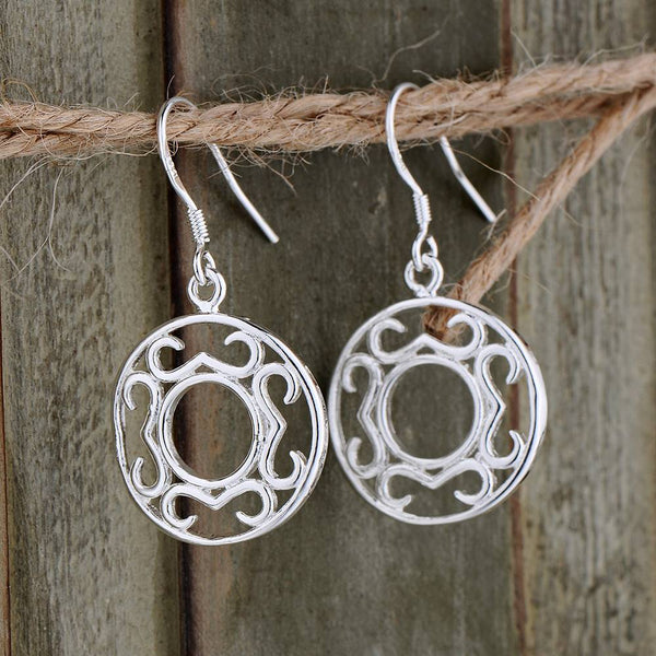 Silver Earrings LSE468