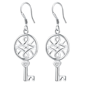 Silver Earrings LSE469