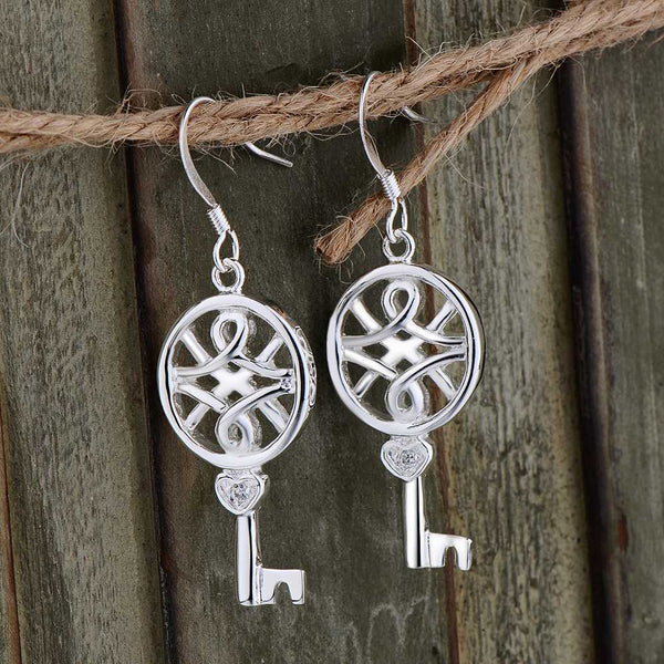 Silver Earrings LSE469