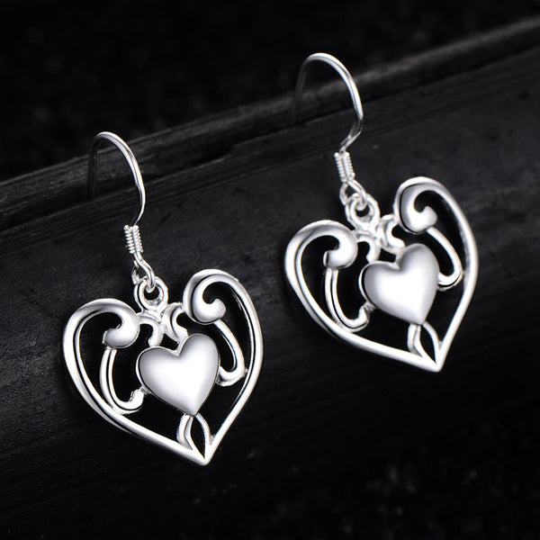 Silver Earrings LSE471
