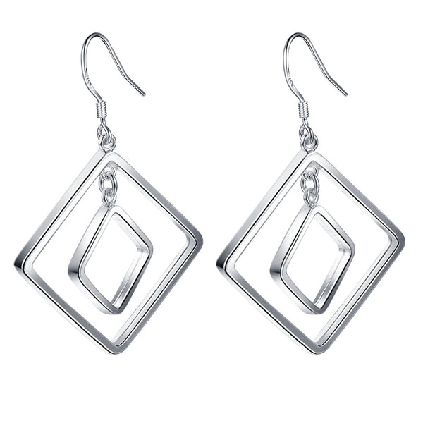 Silver Earrings LSE473