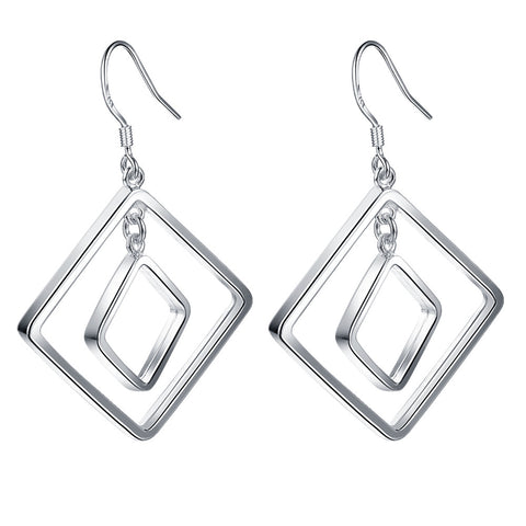 Silver Earrings LSE473