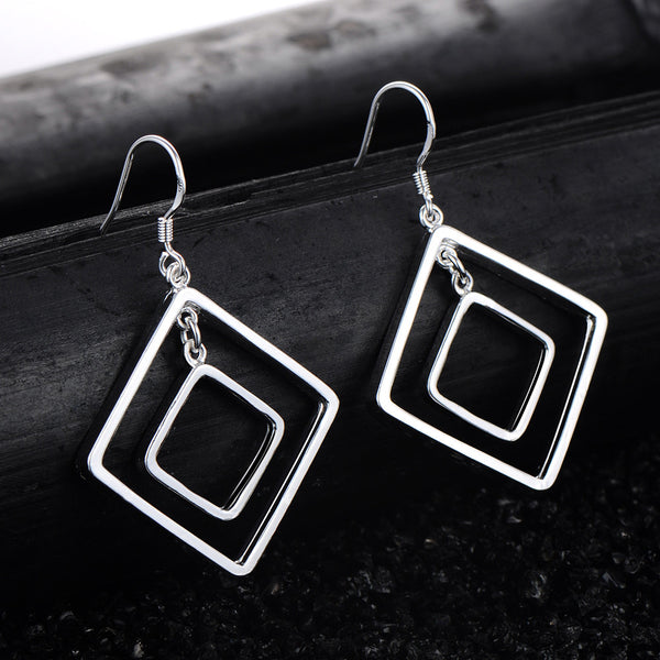 Silver Earrings LSE473