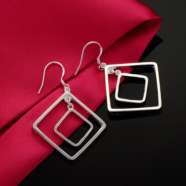 Silver Earrings LSE473