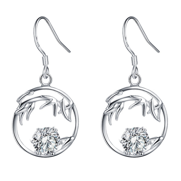 Silver Earrings LSE476