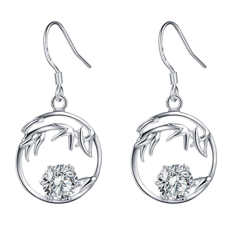 Silver Earrings LSE476