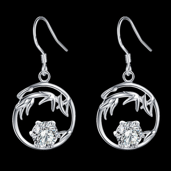 Silver Earrings LSE476