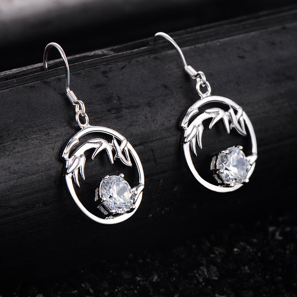 Silver Earrings LSE476