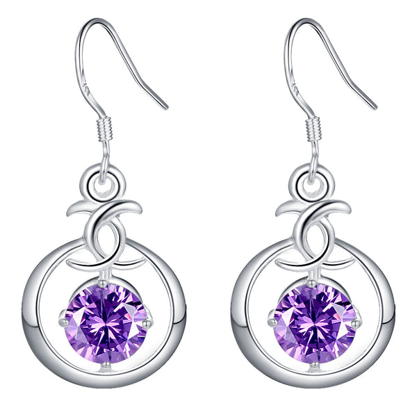 Silver Earrings LSE478