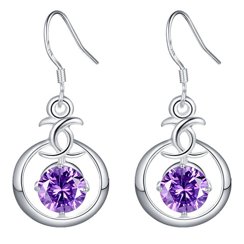 Silver Earrings LSE478