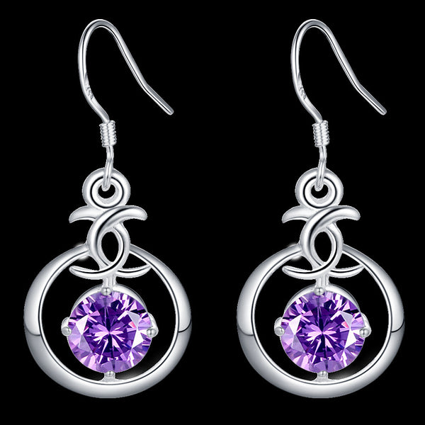 Silver Earrings LSE478