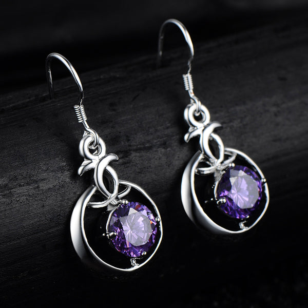Silver Earrings LSE478