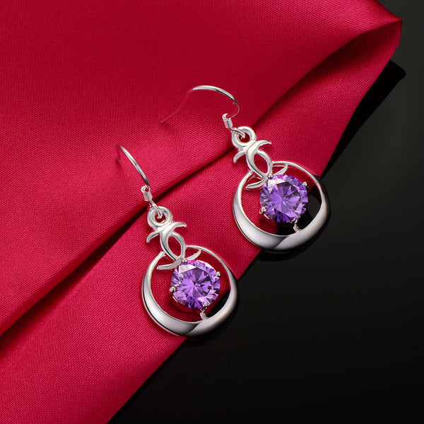 Silver Earrings LSE478