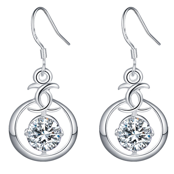 Silver Earrings LSE479