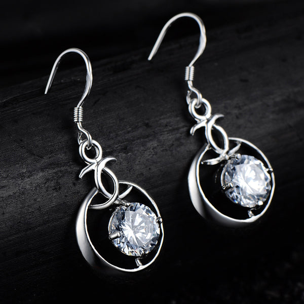 Silver Earrings LSE479