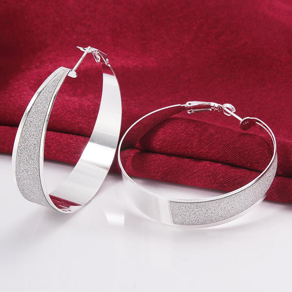 Silver Earrings LSE479