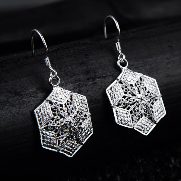 Silver Earrings LSE481