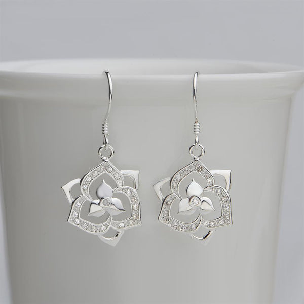 Silver Earrings LSE482
