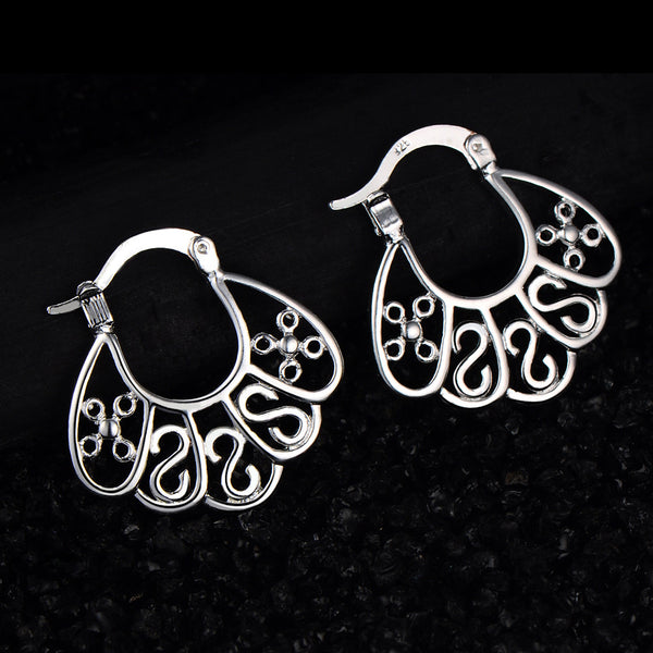 Silver Earrings LSE482