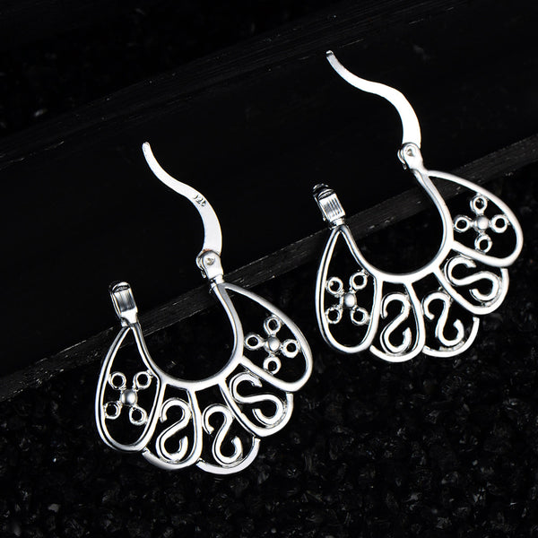 Silver Earrings LSE482