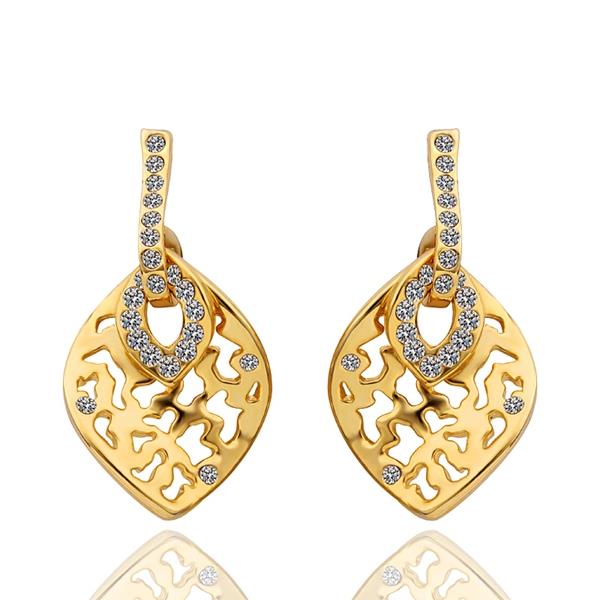 Gold Earrings LSE484