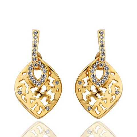 Gold Earrings LSE484