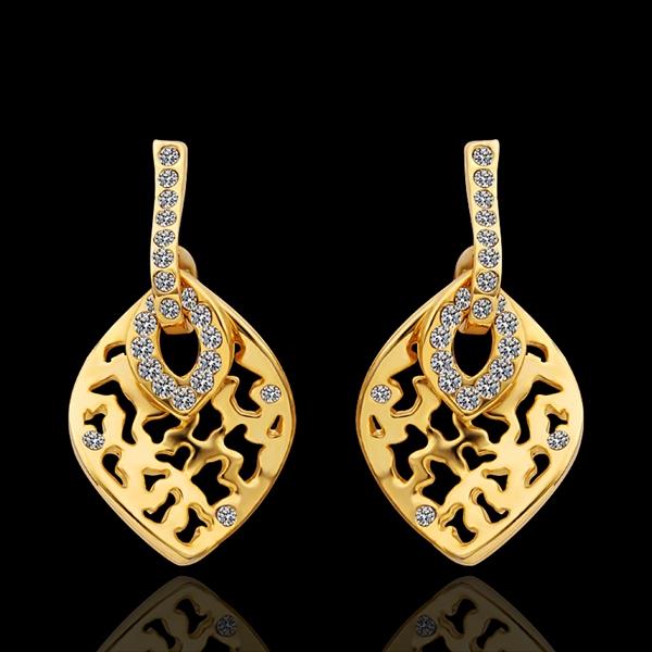 Gold Earrings LSE484