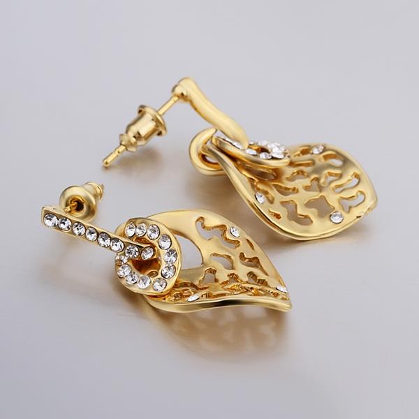 Gold Earrings LSE484