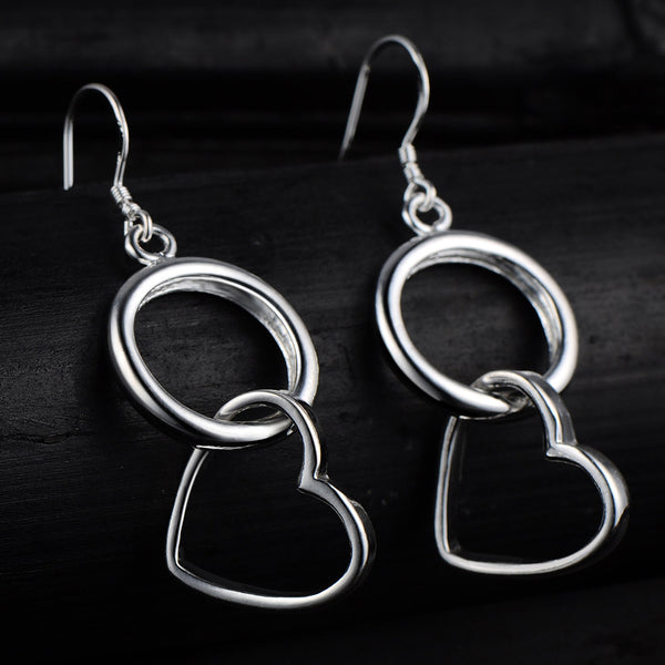 Silver Earrings LSE484
