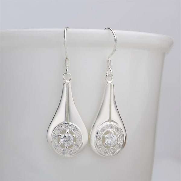 Silver Earrings LSE484