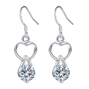 Silver Earrings LSE487